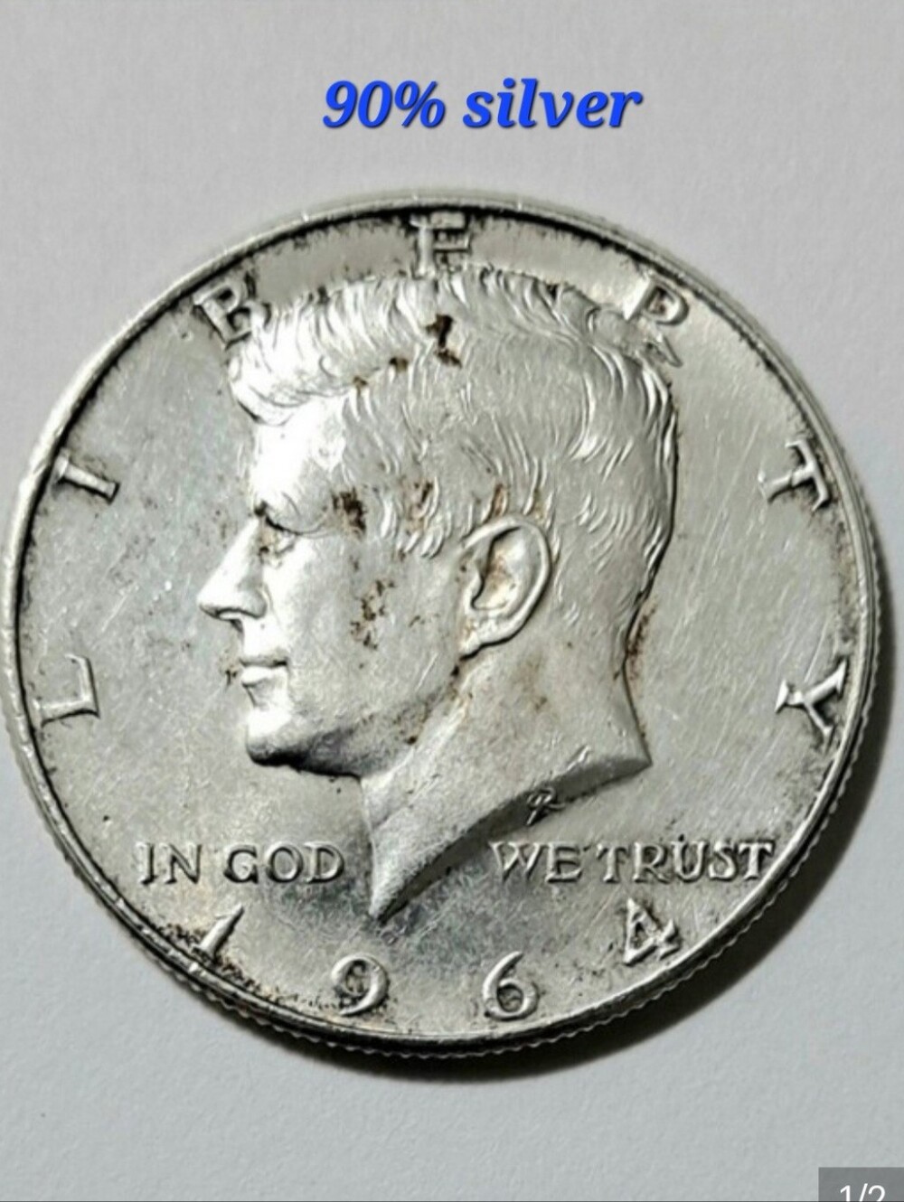 1964 P KENNEDY HALF DOLLAR (90% SILVER)
